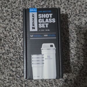 Stanley White  Nesting Shot Glass Set - Stainless 4-Pack